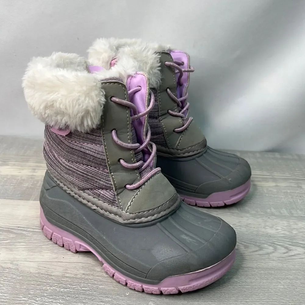 OshKosh B’Gosh purple snow boots size 7
